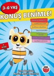 3-6 Yaş Konuş Benimle! 2. Kitap - Dahi Olacak Çocuk Yayınları
