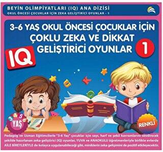 3-6 Yaş Okul Öncesi Çocuklar İçin Çoklu Zeka ve Dikkat Geliştirici Oyunlar 1 - 1