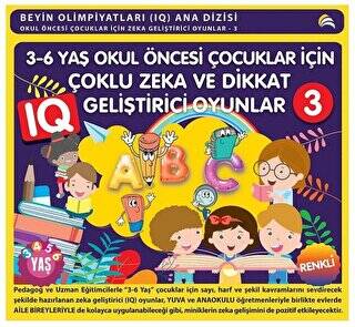 3-6 Yaş Okul Öncesi Çocuklar İçin Çoklu Zeka ve Dikkat Geliştirici Oyunlar 3 - 1