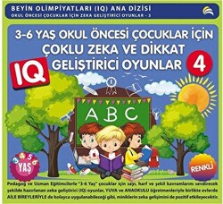 3 - 6 Yaş Okul Öncesi Çocuklar İçin Çoklu Zeka ve Dikkat Geliştirici Oyunlar 4 - 1