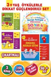 3 - 6 Yaş Öykülerle Dikkat Güçlendirici Eğitim Seti - Harika Çocuk Yayınları