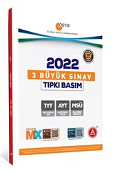 3 Büyük Sınav AYT TYT MSÜ Tıpkı Basım 2022 - 1