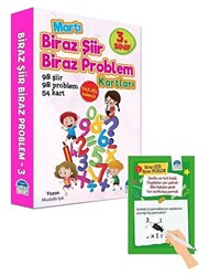 3. Sınıf Biraz Şiir Biraz Problem Kartları - Yaz Sil Kalemli - 1