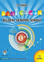 3. Sınıf Dahi Çocuk Bilsem Deneme Sınavı - 1