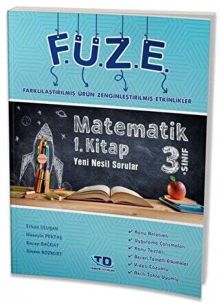 3. Sınıf FÜZE Matematik 1. Kitap Yeni Nesil Sorular - 1