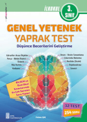 3. Sınıf Genel Yetenek Yaprak Test - Ata Yayıncılık
