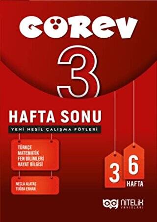 3. Sınıf Görev Hafta Sonu Yeni Nesil Çalışma Föyleri - 1