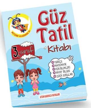 3. Sınıf Güz Ara Tatil Kitabı - 3 - 1