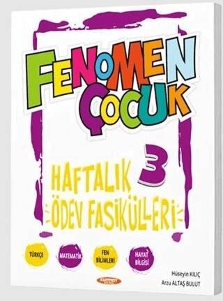 3. Sınıf Haftalık Ödev Fasikülleri Fenomen Çocuk - 1