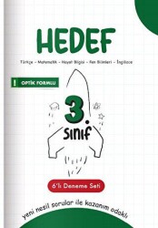 3. Sınıf Hedef 6`lı Deneme Seti - 1