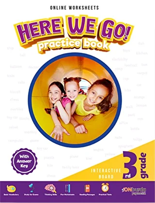 3. Sınıf Here We Go Practice Book - 1