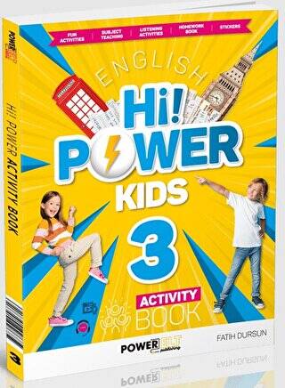 3. Sınıf Hi! Power Activity Book - 1
