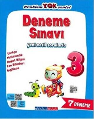 3. Sınıf Sınav Problem Yok Serisi Deneme Sınavı - 1