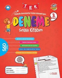 3. Sınıf Tek Deneme Sınavı Kitabım - Palme Yayınları