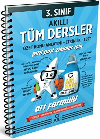 3. Sınıf Tüm Dersler Özet Konu Anlatımı Etkinlik Test - 1