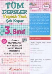 3. Sınıf Tüm Dersler Yaprak Test Çek Kopar - 1