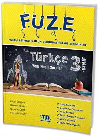 3. Sınıf Türkçe FÜZE Türkçe Yeni Nesil Sorular - 1