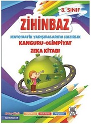 3. Sınıf Zihinbaz Matematik Yarışmalarına Hazırlık Kanguru - Olimpiyat Zeka Kitabı - 1