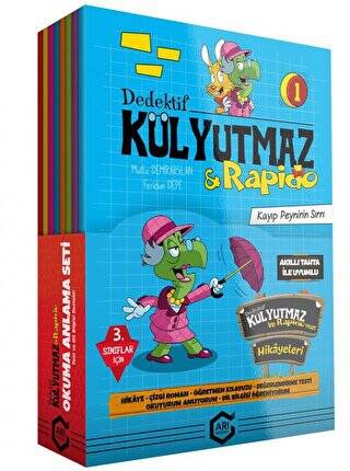 3. Sınıflar İçin Dedektif Külyutmaz ve Rapido Okuma Anlama Seti - 1