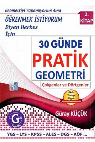 30 Günde Pratik Geometri 2. Kitap - 1