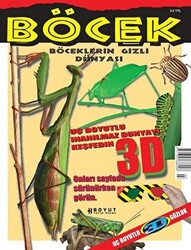 3D Çocuk Dergisi - Böceklerin Gizli Dünyası - Boyut Yayın Grubu