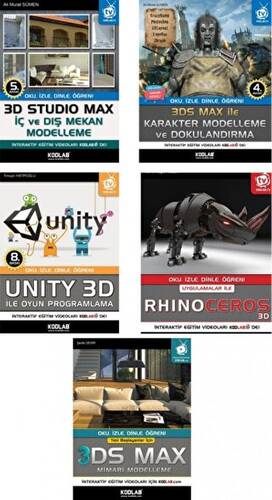 3D Eğitim Seti 5 Kitap Takım - 1