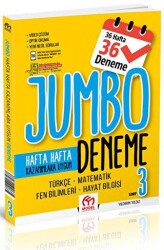 3.Sınıf Jumbo Tüm Dersler Deneme - 1