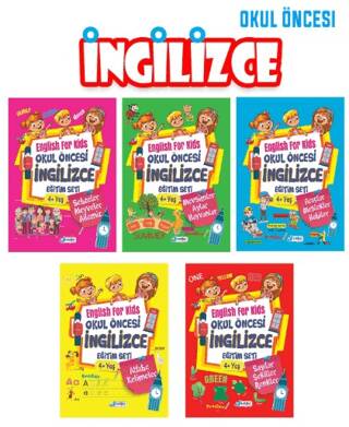4 - 7 Yaş İngilizce Eğitim Seti 5 Kitap - 1