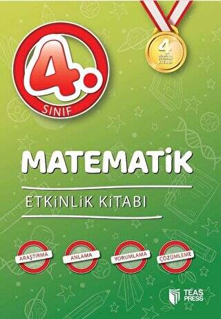 4 Aşamada Etkinlik Kitabı - 4. Sınıf Matematik Etkinlik Kitabı - 1