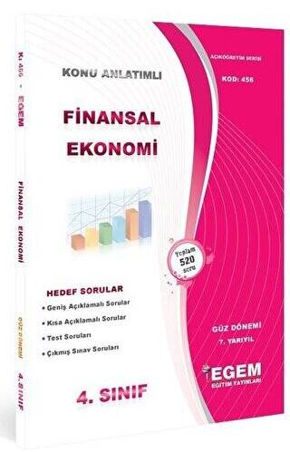 4. Sınıf 7. Yarıyıl Finansal Ekonomi Konu Anlatımlı Soru Bankası Kod 456 - 1