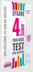 4. Sınıf Din Kültürü ve Ahlak Bilgisi Efsane Test 2022 - - 1