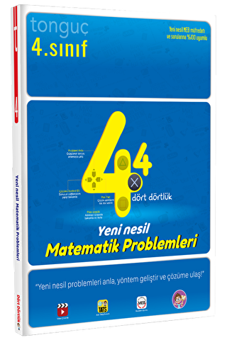 4. Sınıf Dört Dörtlük Matematik Problemleri - 1