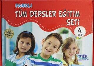 4. Sınıf Farklı Tüm Dersler Eğitim Seti 4 Kitap Takım - 1