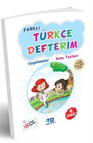 4. Sınıf Farklı Türkçe Defterim - 1