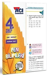 4. Sınıf Fen Bilimleri Çek Kopart Yaprak Test - 1