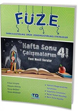 4. Sınıf FÜZE Hafta Sonu Çalışmalarım - 1