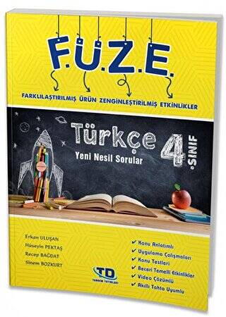 4. Sınıf FÜZE Türkçe Yeni Nesil Sorular - 1