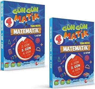 4. Sınıf Gün Gün Matik Matematik 2 Kitap - 1