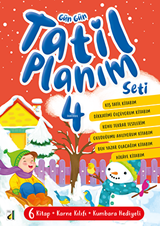 4. Sınıf Gün Gün Tatil Planım Seti - 1