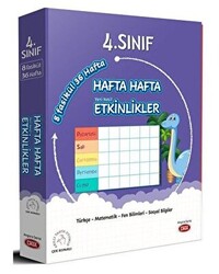 4. Sınıf Hafta Hafta Etkinlikler Set 8 Fasikül - 1