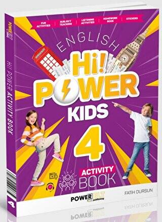 4. Sınıf Hi! Power Activity Book - 1