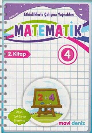 4. Sınıf Matematik Etkinliklerle Çalışma Yaprakları 2. Kitap - 1