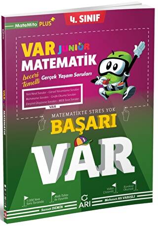 4. Sınıf Matematik VAR Junior Soru Bankası - 1