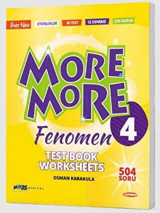 4. Sınıf More and More Fenomen Worksheets Testbook - 1
