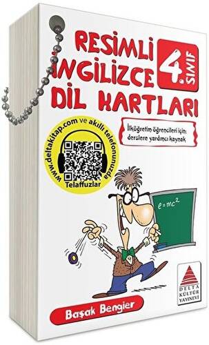 4. Sınıf Resimli İngilizce Dil Kartları - 1