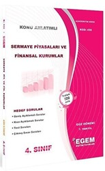 4. Sınıf Sermaye Piyasaları ve Finansal Kurumlar Konu Anlatımlı Soru Bankası Kod 458 - 1