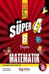 4. Sınıf Süper Matematik Yeni Nesil Soru Kitabı - Nitelik Yayınları - Bayilik
