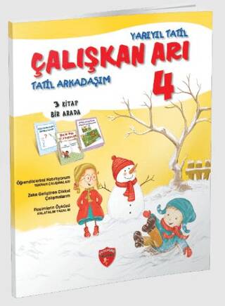 4. Sınıf Tatil Arkadaşım - Çalışkan Arı 4 - Bilim Kültür Dergisi - 1