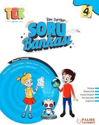 4. Sınıf Tek Tüm Dersler Yeni Nesil Soru Bankası - 1