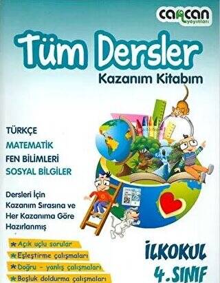 4. Sınıf Tüm Dersler Kazanım Kitabım - 1